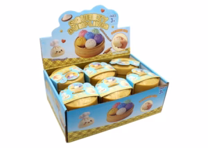 Squeezy Dumplings Squishy Toy 12pk