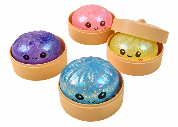 Squishy Bun Dumpling Mystery Box 12pk