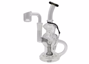 6" Mini Recycler Dab Rig Water Pipe