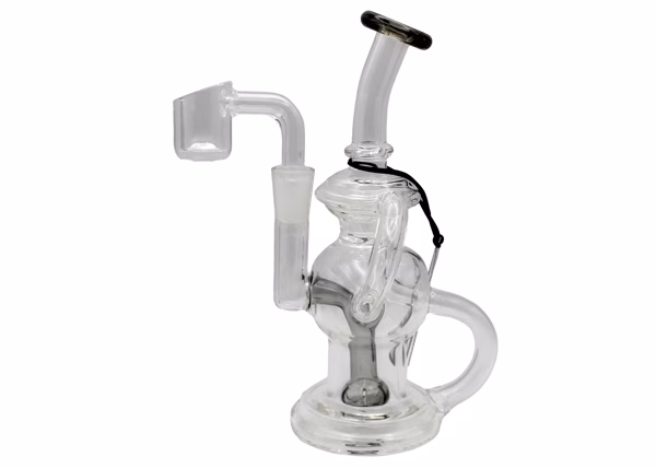 6" Mini Recycler Dab Rig Water Pipe