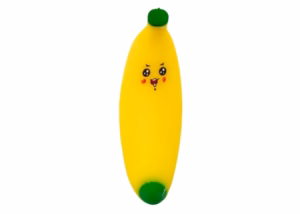 Decompression Toy Squishy Banana 12pk