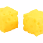 Cheese Cube Squishy Stress Ball 12pk