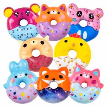 Donut Animals Squishy Dessert 24pk