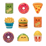 Fast Food Squishy Dessert 24pk