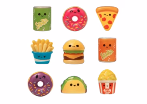 Fast Food Squishy Dessert 24pk