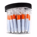 Cigarette Style Metal Pipe 2" - 50pk