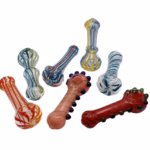 4" Assorted Design Basic Hand Pipe 30pk