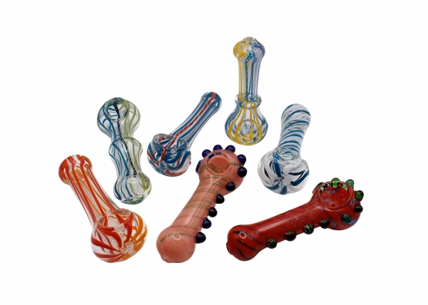 4" Assorted Design Basic Hand Pipe 30pk