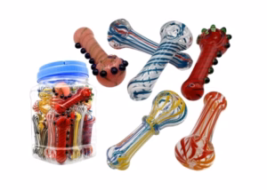 4" Assorted Design Basic Hand Pipe 30pk