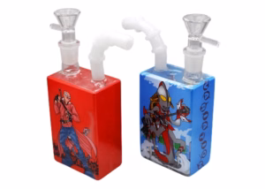 2ct 6" Juice Box Water Pipe Assortment