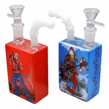 2ct 6" Juice Box Water Pipe Assortment