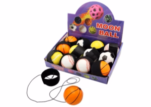 Moon Ball Sport Bounce Return Balls 12pk