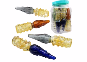 Pineapple Shape Hand Pipe Assortment 8pk