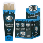 Pop Cones 2.0 – Unbleached – Blueberry Dream – 1 1/4 24pk