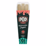 Pop Cones 2.0 – Unbleached – Watermelon Sugar – 1 1/4 24pk