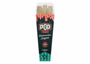 Pop Cones 2.0 – Unbleached – Watermelon Sugar – 1 1/4 24pk