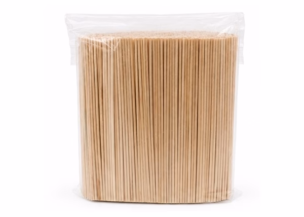 Safer Use Supply Natural Wood Pokers - 5.5" x 2mm