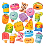 Summer Snacks Squishy Dessert 24pk