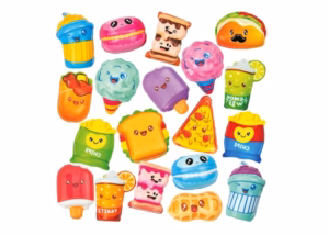 Summer Snacks Squishy Dessert 24pk