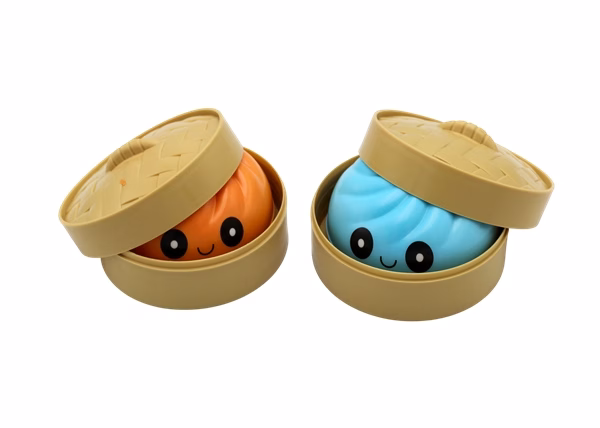 Squishy Steam Buns Dim Sum Dumplings Foam Style 12pk