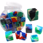 Silicone Stash Container - Lego Brick Style 40pk