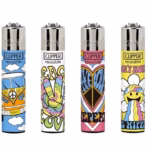 Clipper Lighter – Be Hippie 48pk