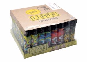 Clipper Lighter – Hippie Vision 48pk