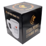 High Point Hand Pipe - White Coffee and Weed Mug