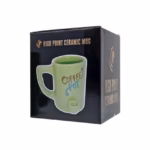 High Point Hand Pipe – Green Coffee Pot Mug
