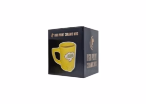 High Point Hand Pipe – Yellow Good Morning Mug