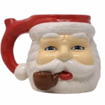 High Point Hand Pipe – Santa Mug