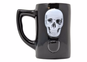 High Point Hand Pipe – Skull Imprint Mug
