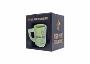 High Point Hand Pipe – Green Wake and Bake Mug