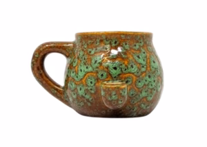 High Point Hand Pipe - Glazed Artwork Mug