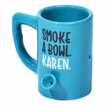 High Point Hand Pipe - Smoke a Bowl Karen Mug