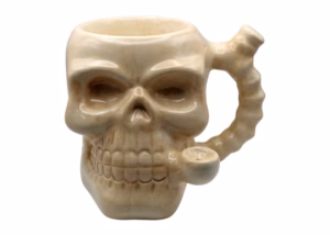 High Point Hand Pipe – Large Skull Mug