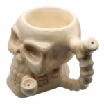 High Point Hand Pipe – Large Skull Mug