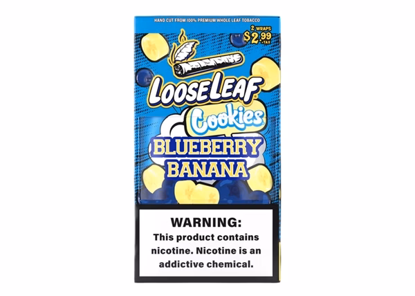 LooseLeaf X Cookies – Blueberry Banana 2x20pk Wraps