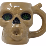 High Point Hand Pipe – Skull Mug
