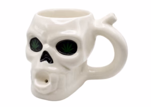 High Point Hand Pipe – Skull Mug
