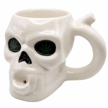 High Point Hand Pipe – Skull Mug