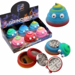 Poop Emoji Herb Grinders 6pk