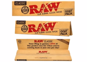 RAW Classic 37-Inch GOAT Pack Rolling Papers
