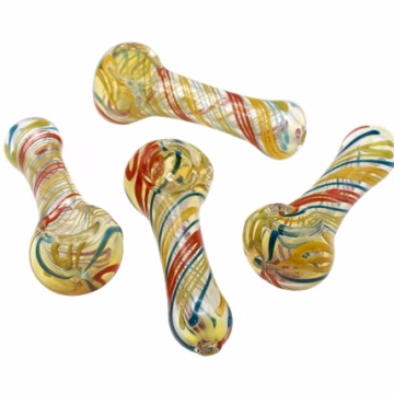 10ct 3" Rasta Art Hand Pipe