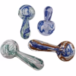 10ct 3" Twisted Rod Art Hand Pipe
