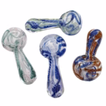 10ct 3" Twisted Rod Art Hand Pipe