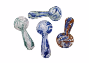 10ct 3" Twisted Rod Art Hand Pipe