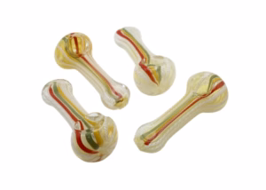 6ct 4" Rasta Art Twisted Rope Flat Mouth Hand Pipe