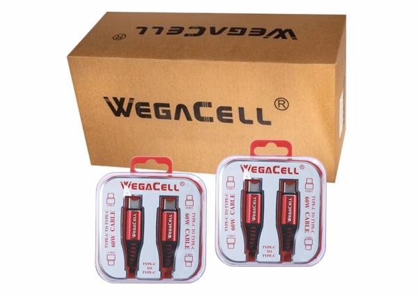 WegaCell Android Type C USB -Type C Fast Charging 3ft Data Cable