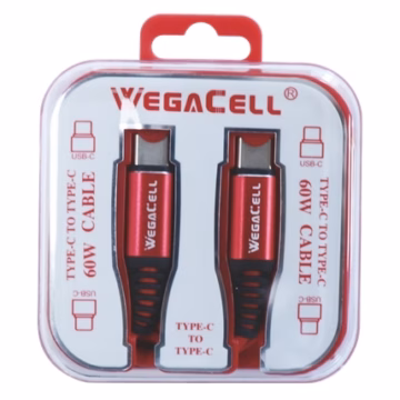 WegaCell Android Type C USB -Type C Fast Charging 3ft Data Cable